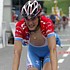 Frank Schleck at the finish of the first mountain stage of the Tour de Suisse 2006